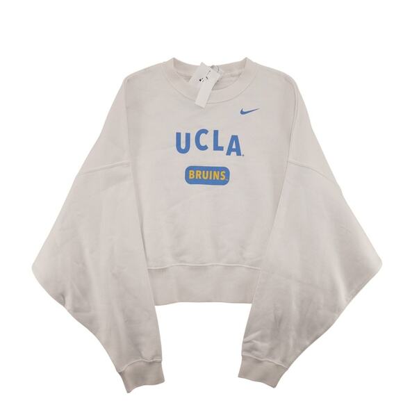 Nike UCLA Bruins Campus Collection Cropped Crewneck Sweatshirt (Loose Fit) - Picture 1 of 5